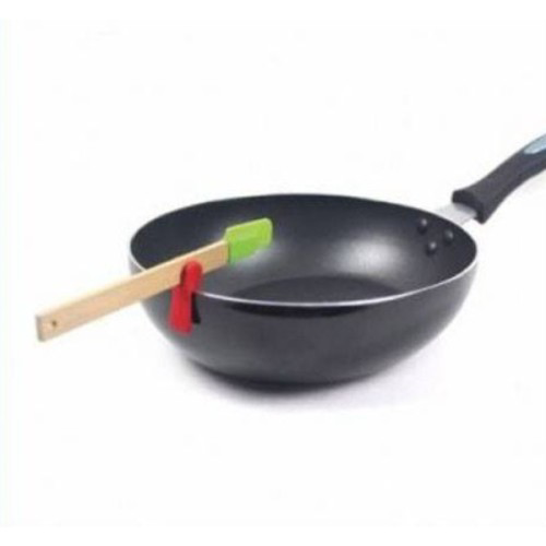 Silikon Tava Kaşık Tutacağı 3'lü Set