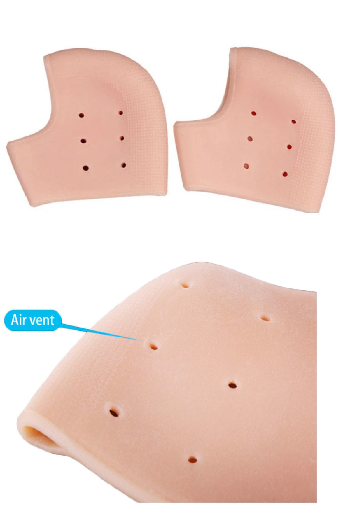 Silikon Topuk Gömleği Topuk Çatlağı Koruyucu Topuk Dikeni Koruyuc