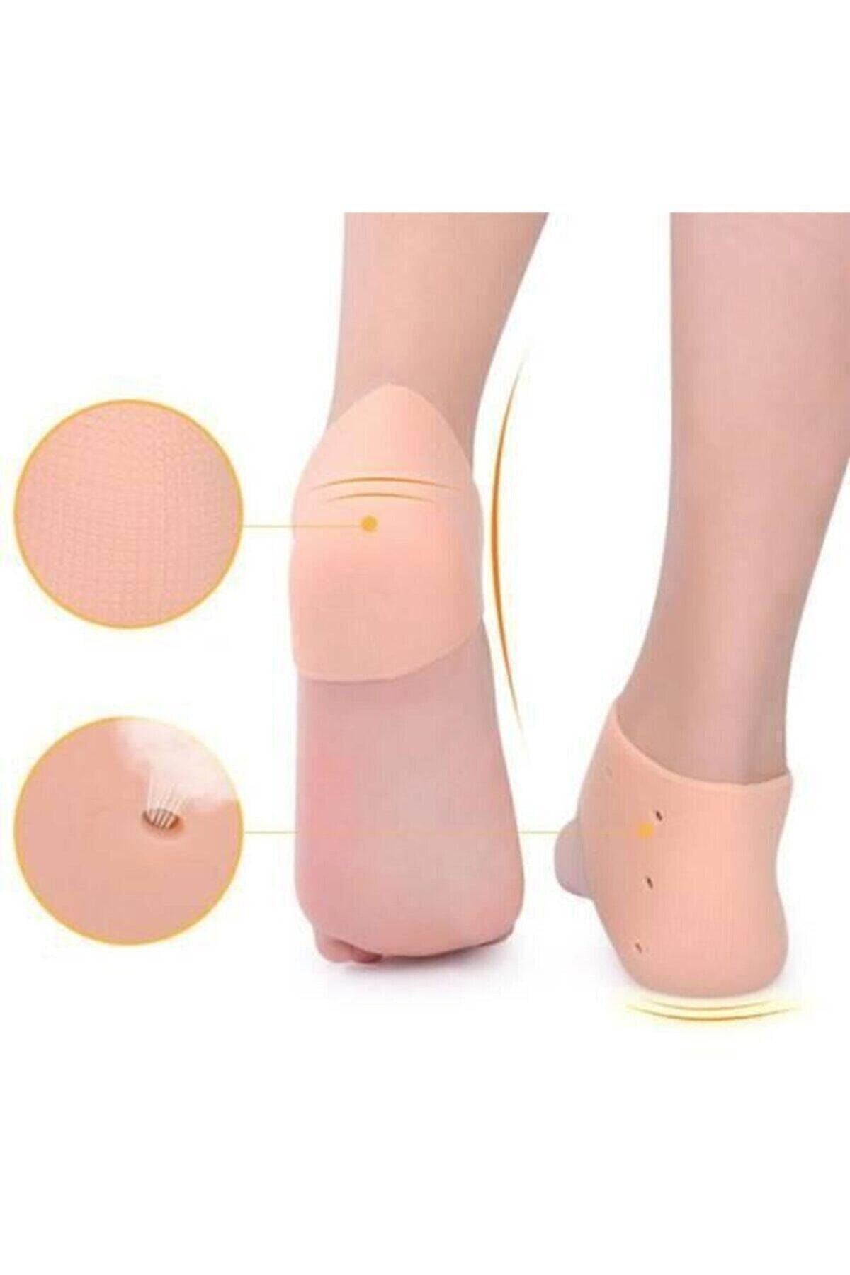 Silikon Topuk Gömleği Topuk Çatlağı Koruyucu Topuk Dikeni Koruyuc