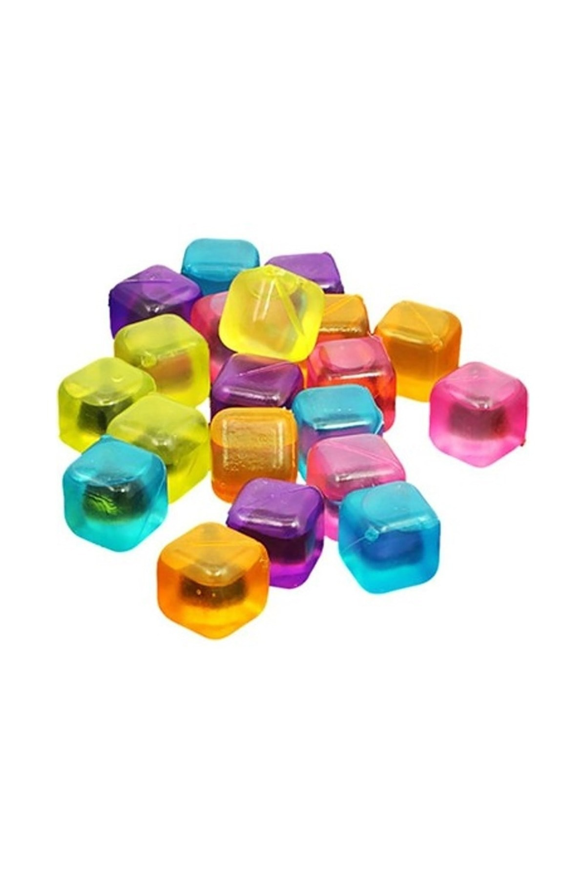 Elif Aksesuar Silikon Tükenmeyen Buz Küpü 20 Adet