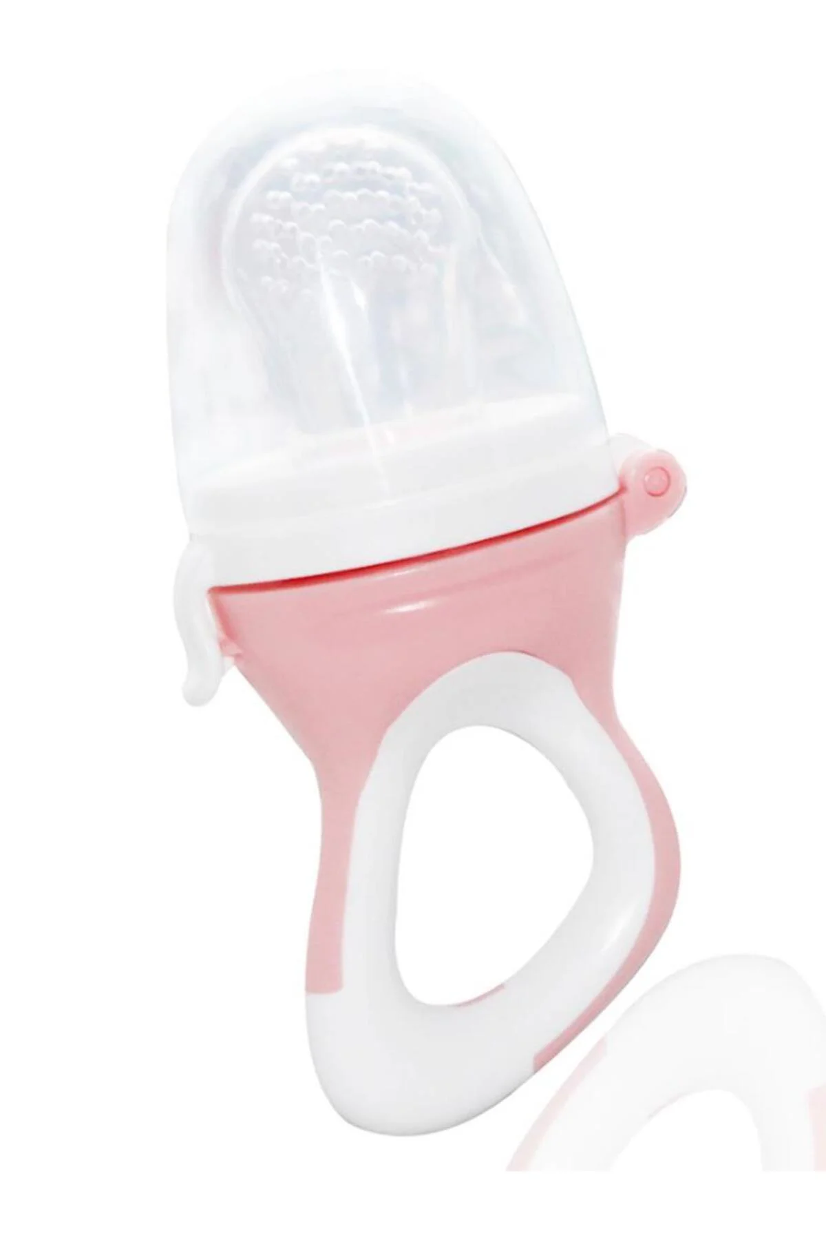 Silikon Uçlu Meyve Sebze Emziği 600 Pembe