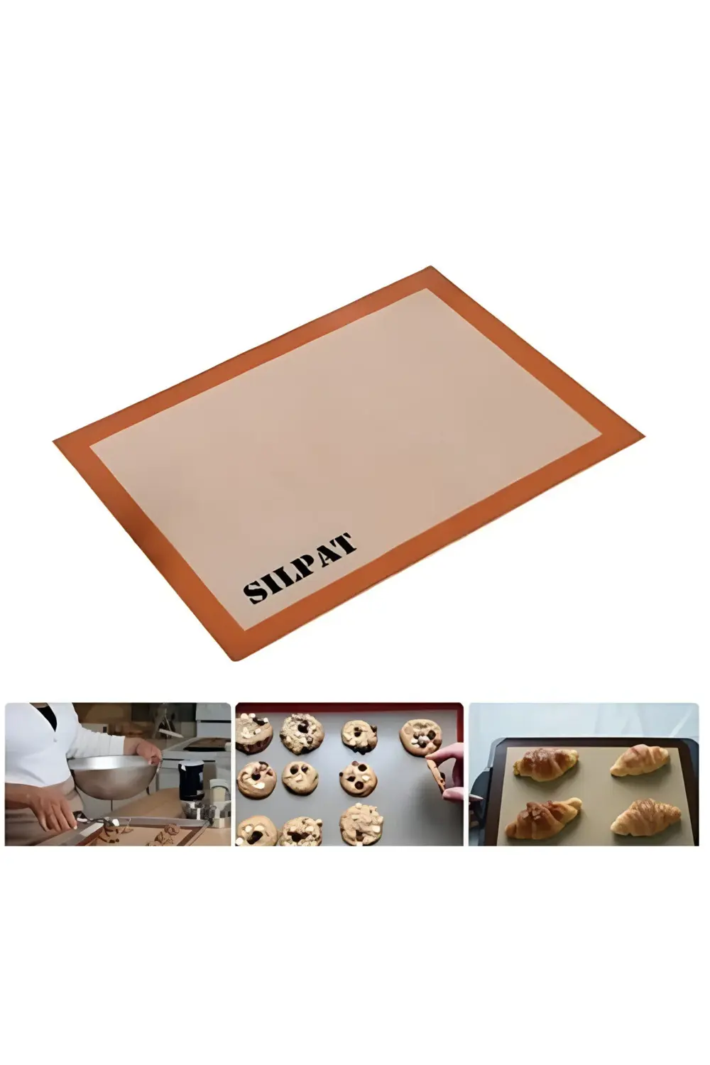 SİLİKON  YANMAZ PİŞİRME MATI