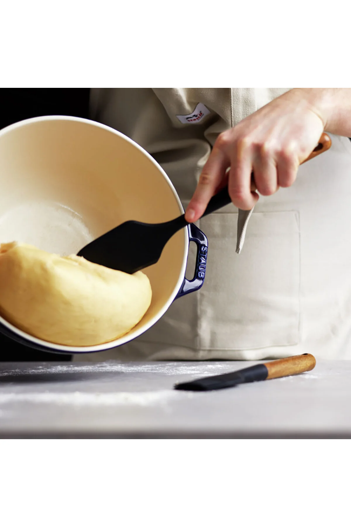 Silikon Yumurta Fırçası 22 cm Siyah