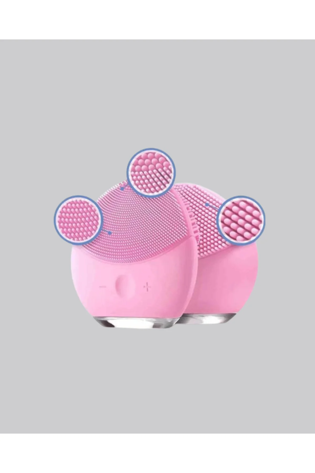 Silikon Yüz Temizleme ve Masaj Aleti – Su Geçirmez, Taşınabilir v