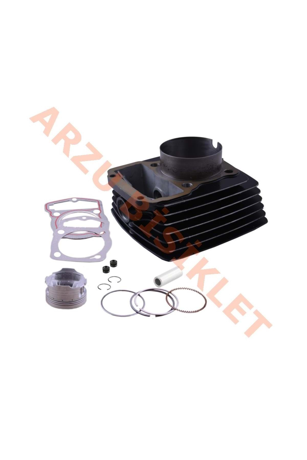 SİLİNDİR PİSTON SET SİYAH İTECEKLİ CG150 (13P-69)