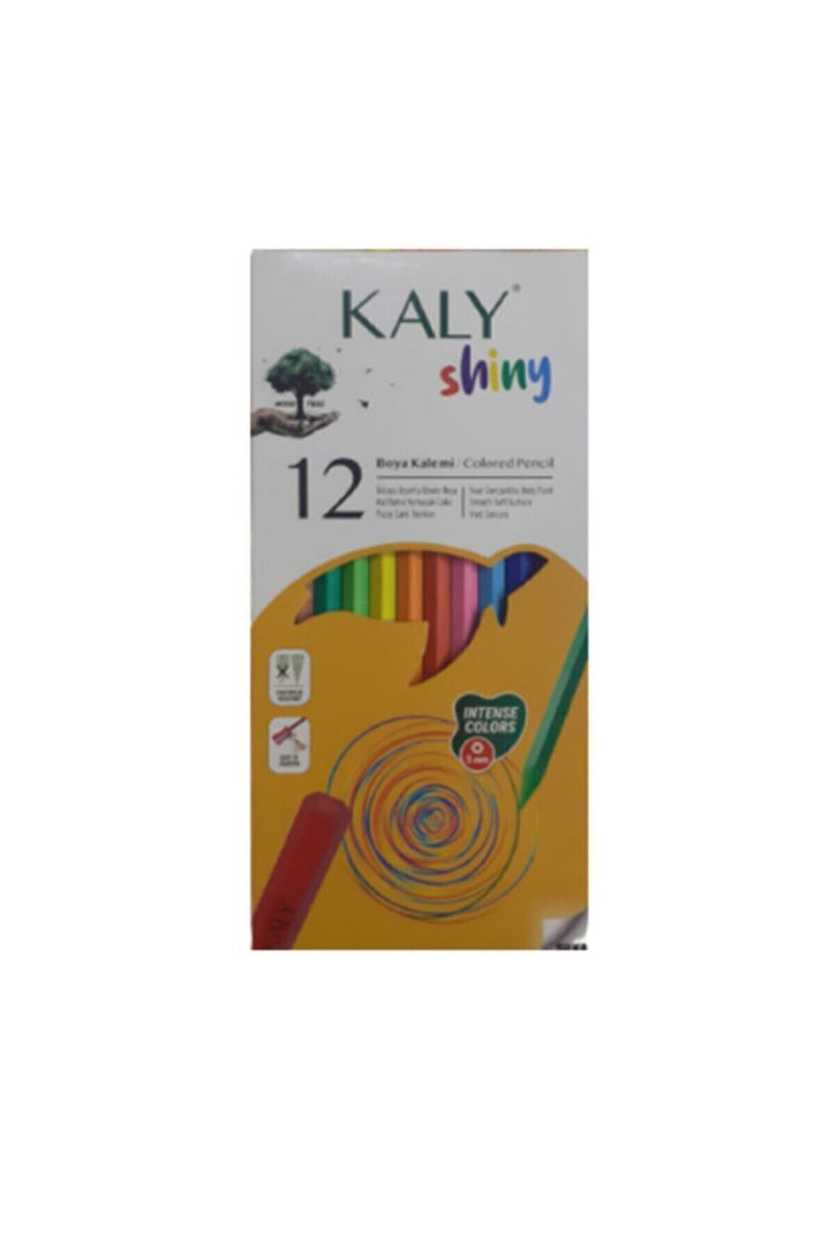 Gipta Silka Kaly Shiny 12 Renk Boya Kalemi