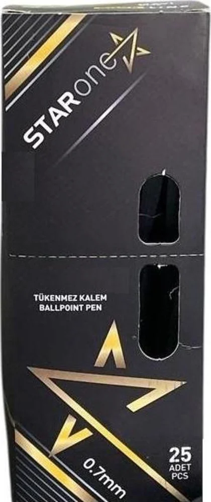 Silka Lınc Starone Tükenmez Kalem 0,7 MM Siyah 25 Li