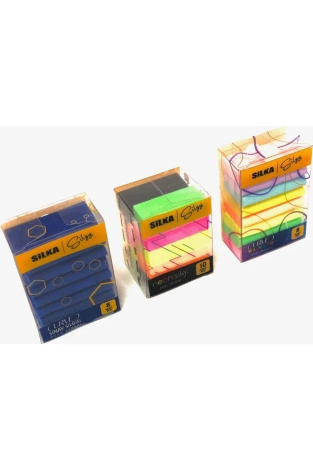 Silkar Silka Silgi Seti 3'Lü