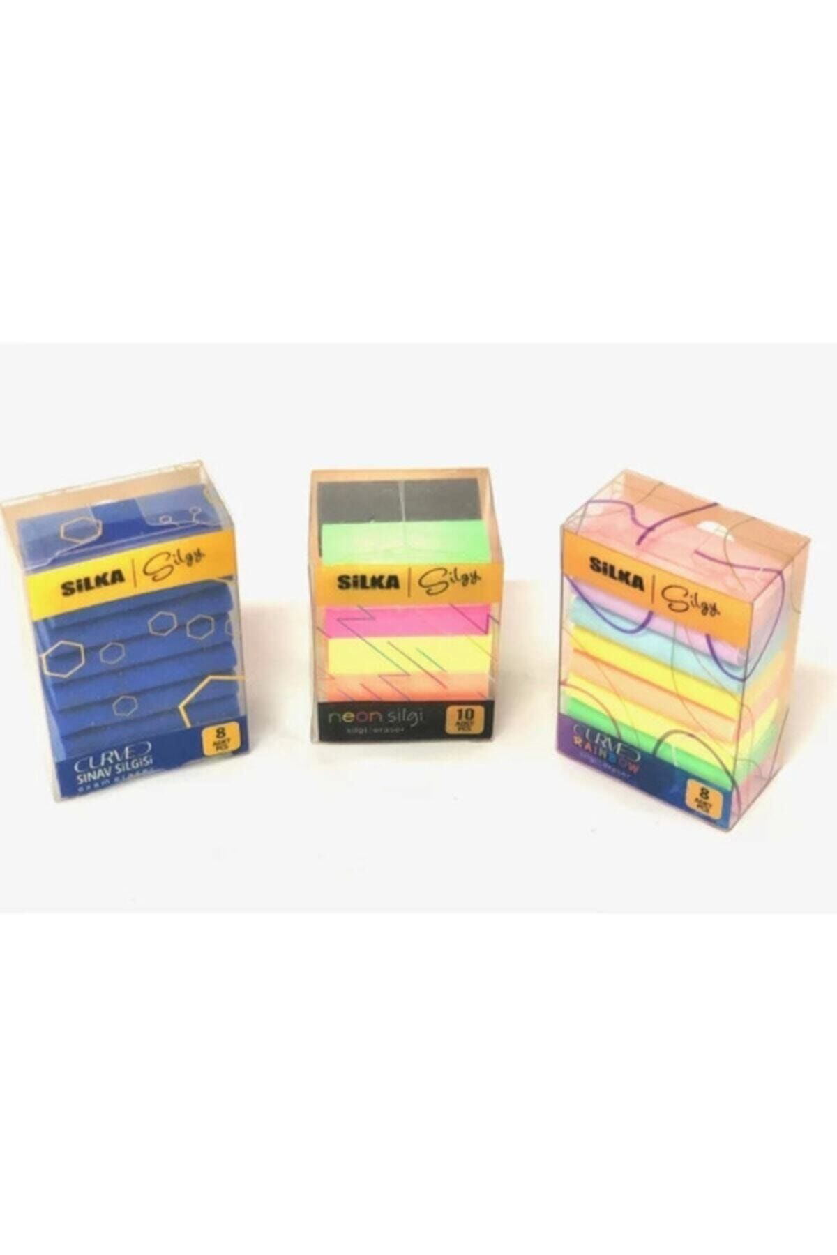 Silkar Silka Silgi Seti 3'Lü