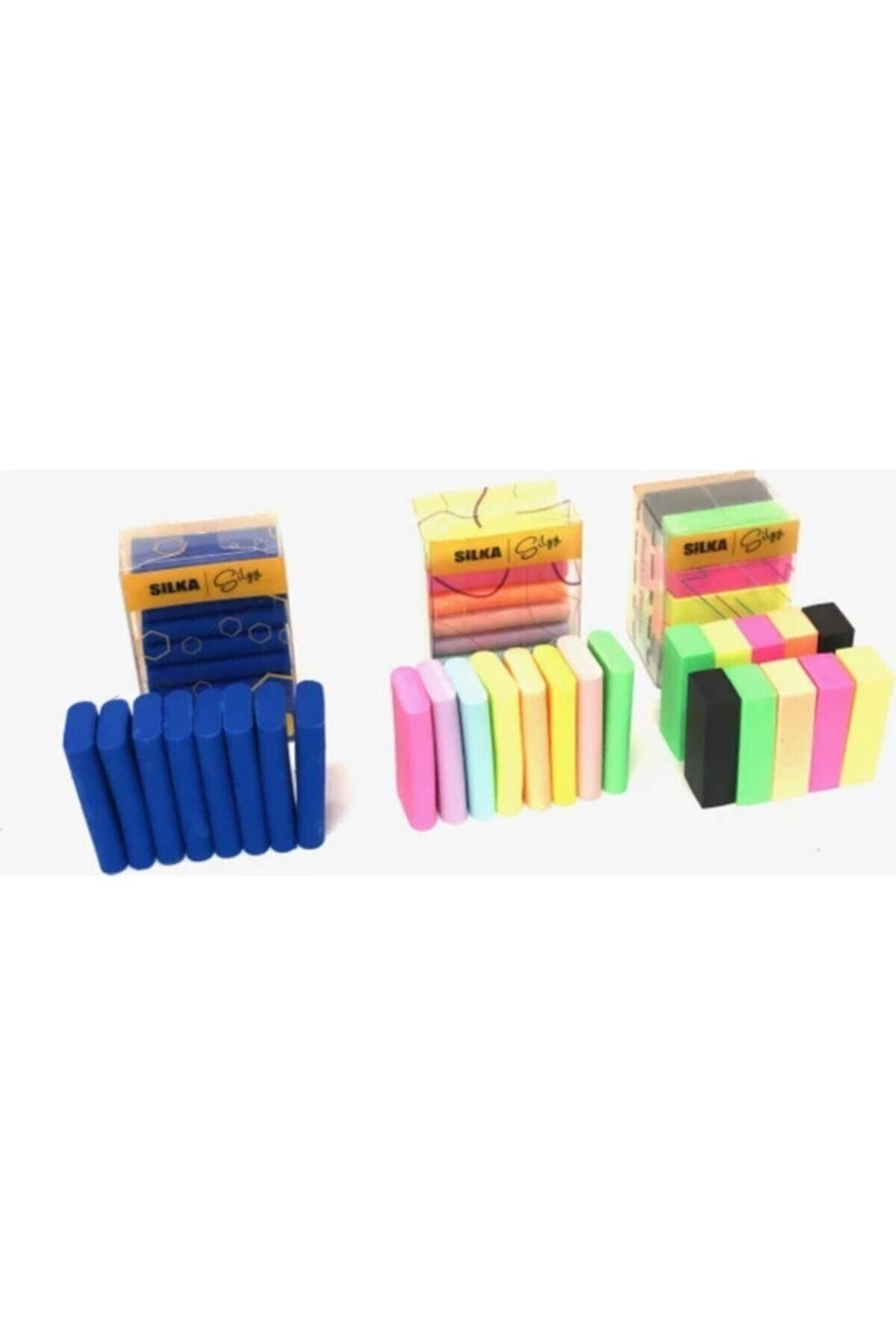 Silkar Silka Silgi Seti 3'Lü
