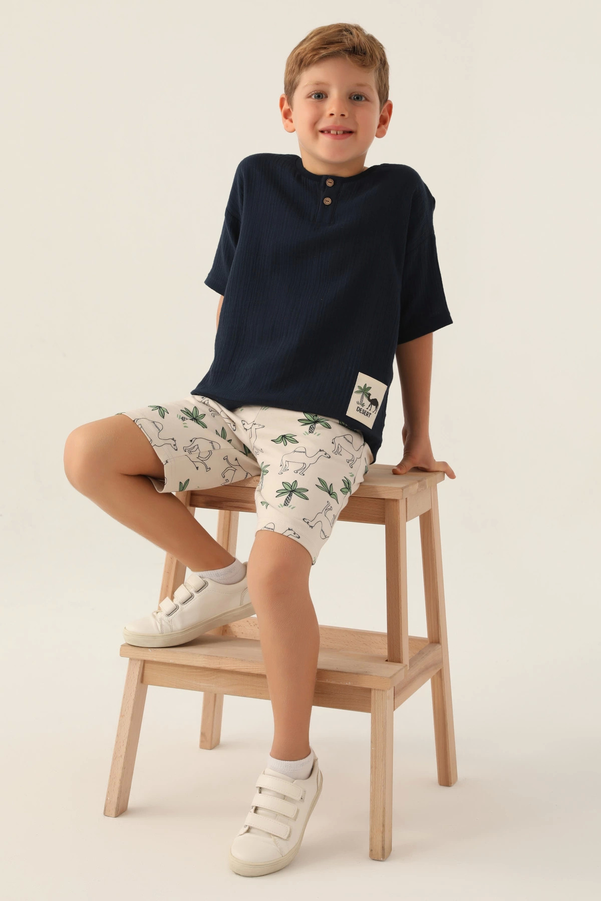 Silks Roly Poly 3342-2 Erkek Çocuk Kapri Takım