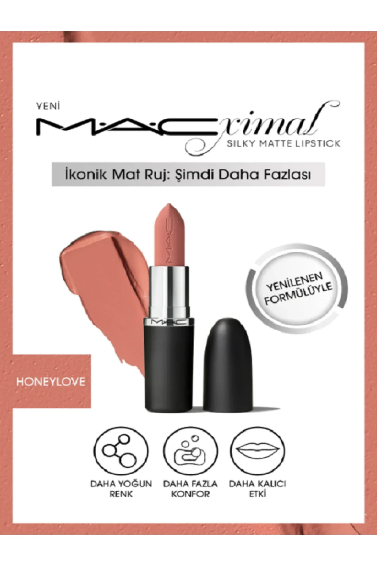 Silky Matte Lipstick Nemlendirme Etkili Yoğun Renk Sağlayan Ruj -