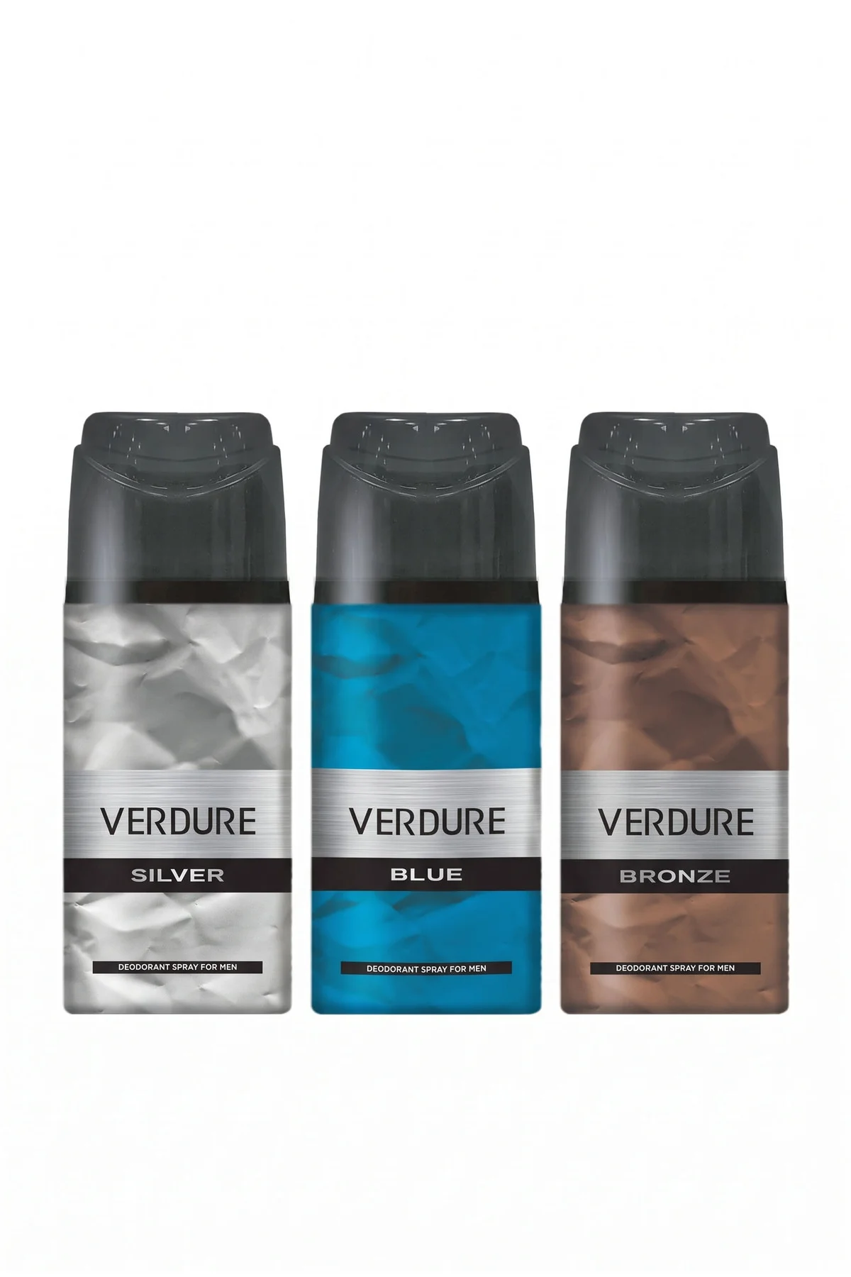 Silver Bronze Blue Erkek Deodorant 3x 150 ml Gün boyu kalıcı koruma