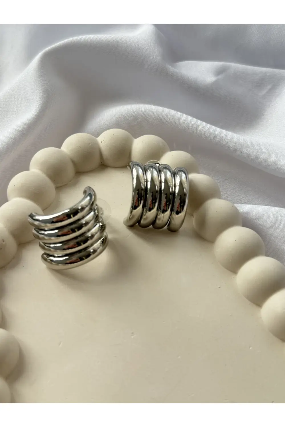 Atelier Emine Silver Çoklu Görünüm Küpe