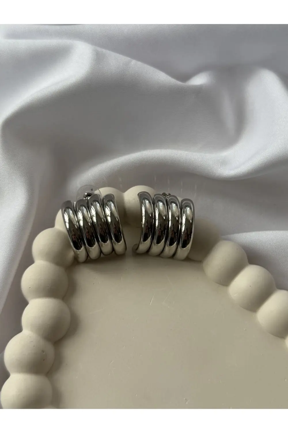 Atelier Emine Silver Çoklu Görünüm Küpe