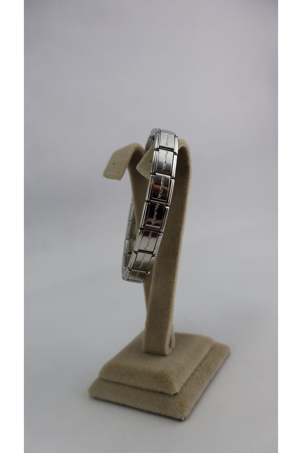 Nowa Silver İtalyan Charm Stainless Steel Nomination 18 Cm Bileklik Çe