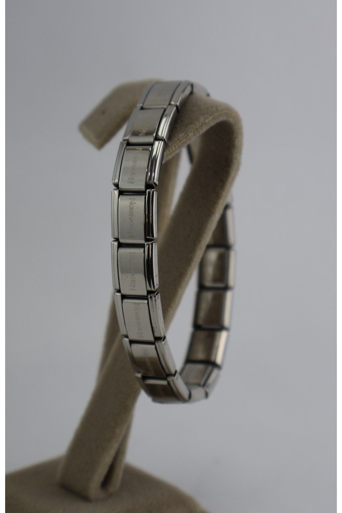 Nowa Silver İtalyan Charm Stainless Steel Nomination 18 Cm Bileklik Çe