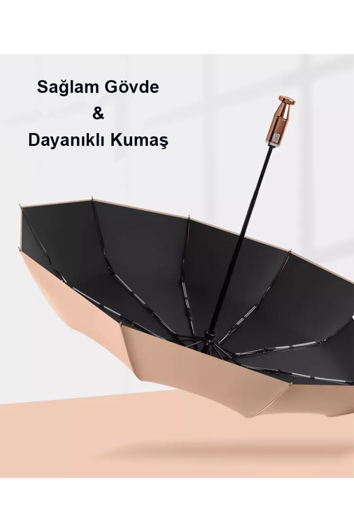 Blisspremium Silver Luxury Şemsiye