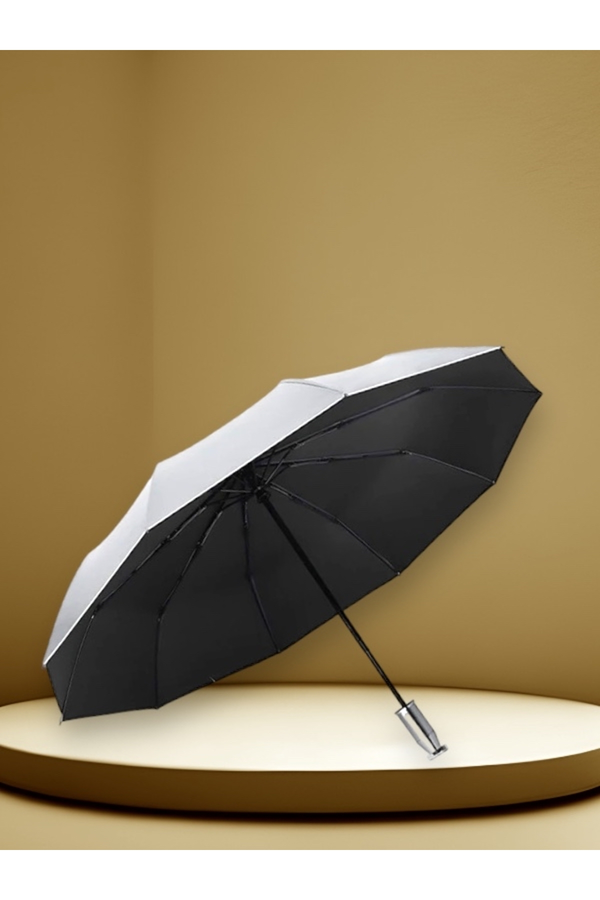 Blisspremium Silver Luxury Şemsiye