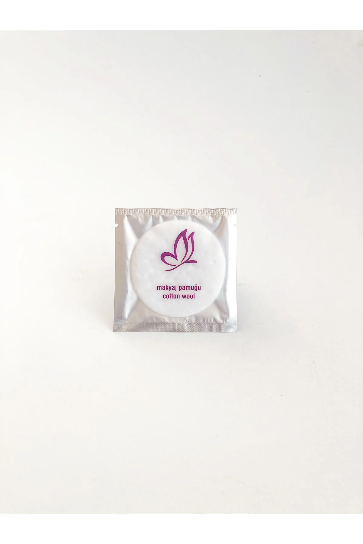 Silver Otel Buklet Makyaj Pamuğu 500 Adet