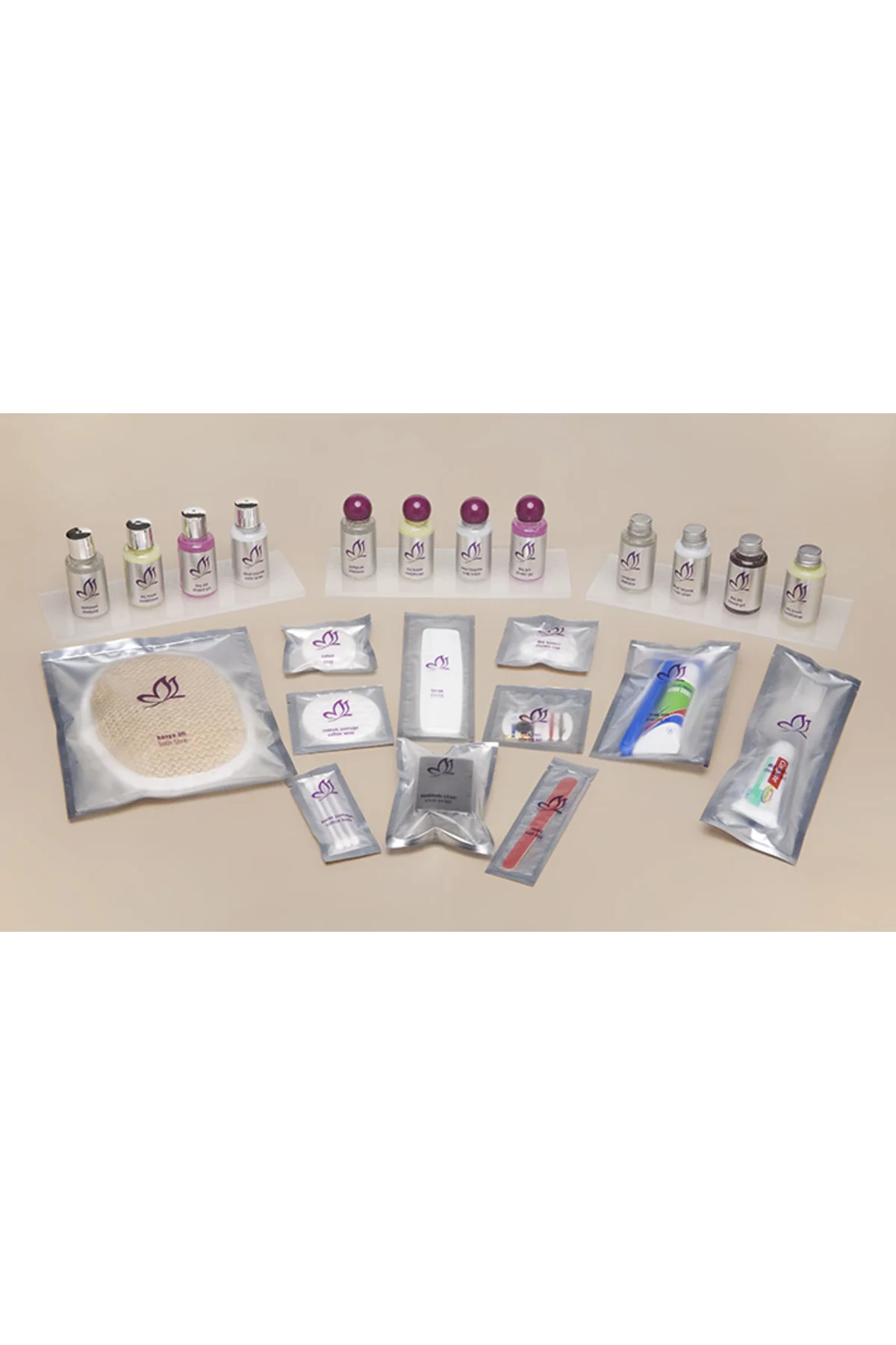 Silver Otel Buklet Makyaj Pamuğu 500 Adet