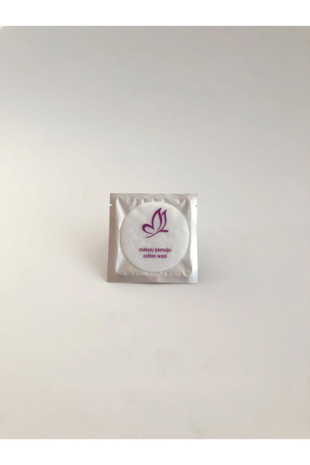 Silver Otel Buklet Makyaj Pamuğu 500 Adet