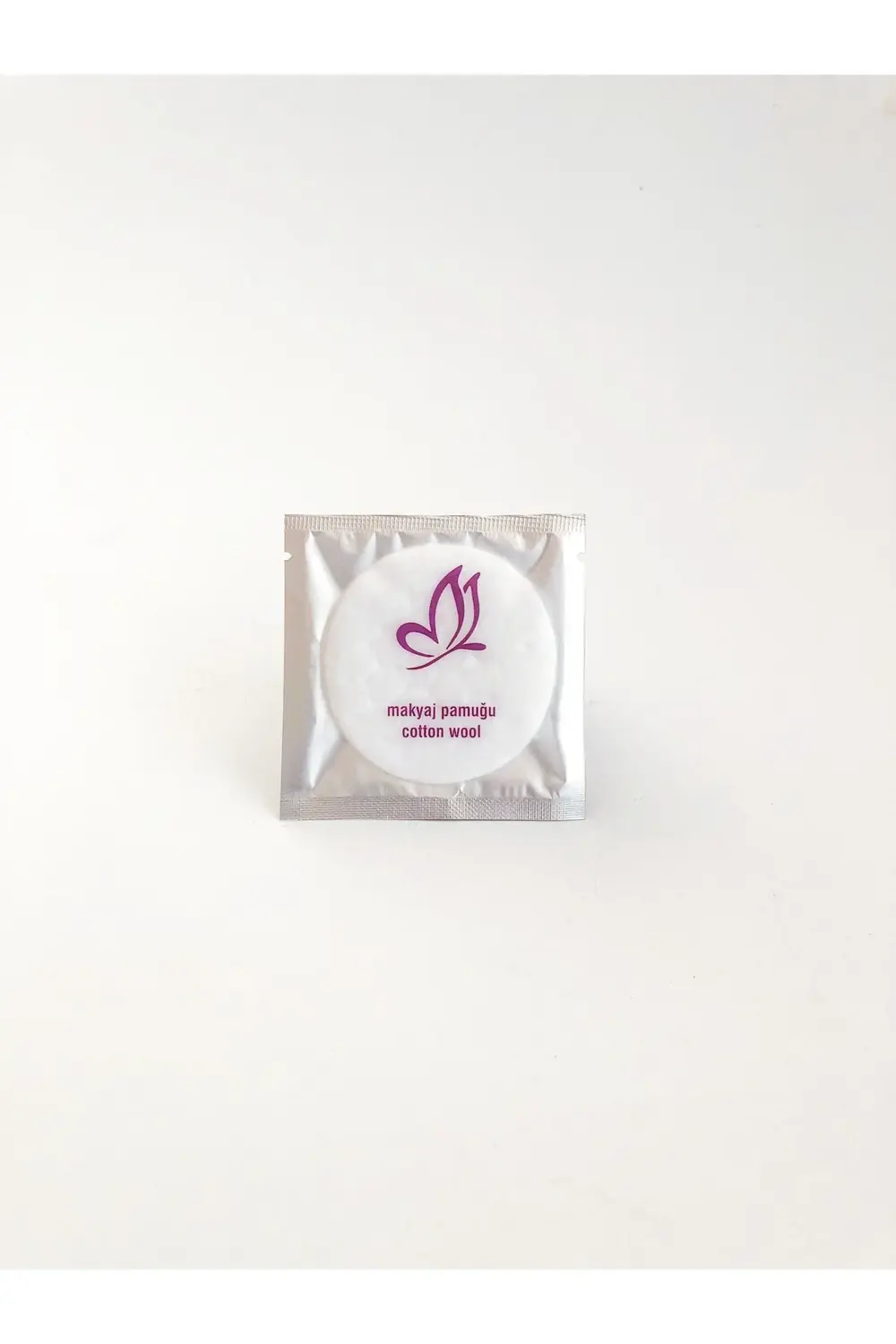 Silver Otel Buklet Makyaj Pamuğu 500 Adet