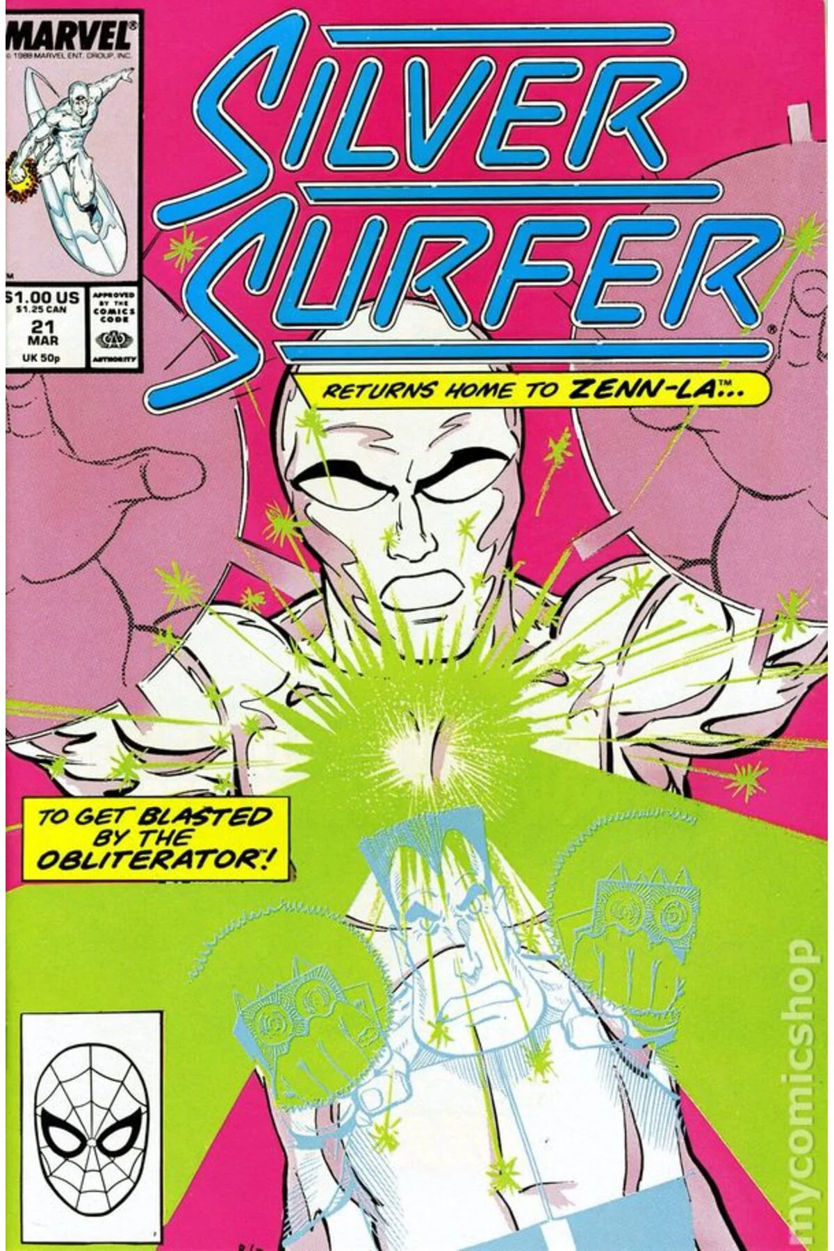 Silver Surfer #21 (ingilizce)