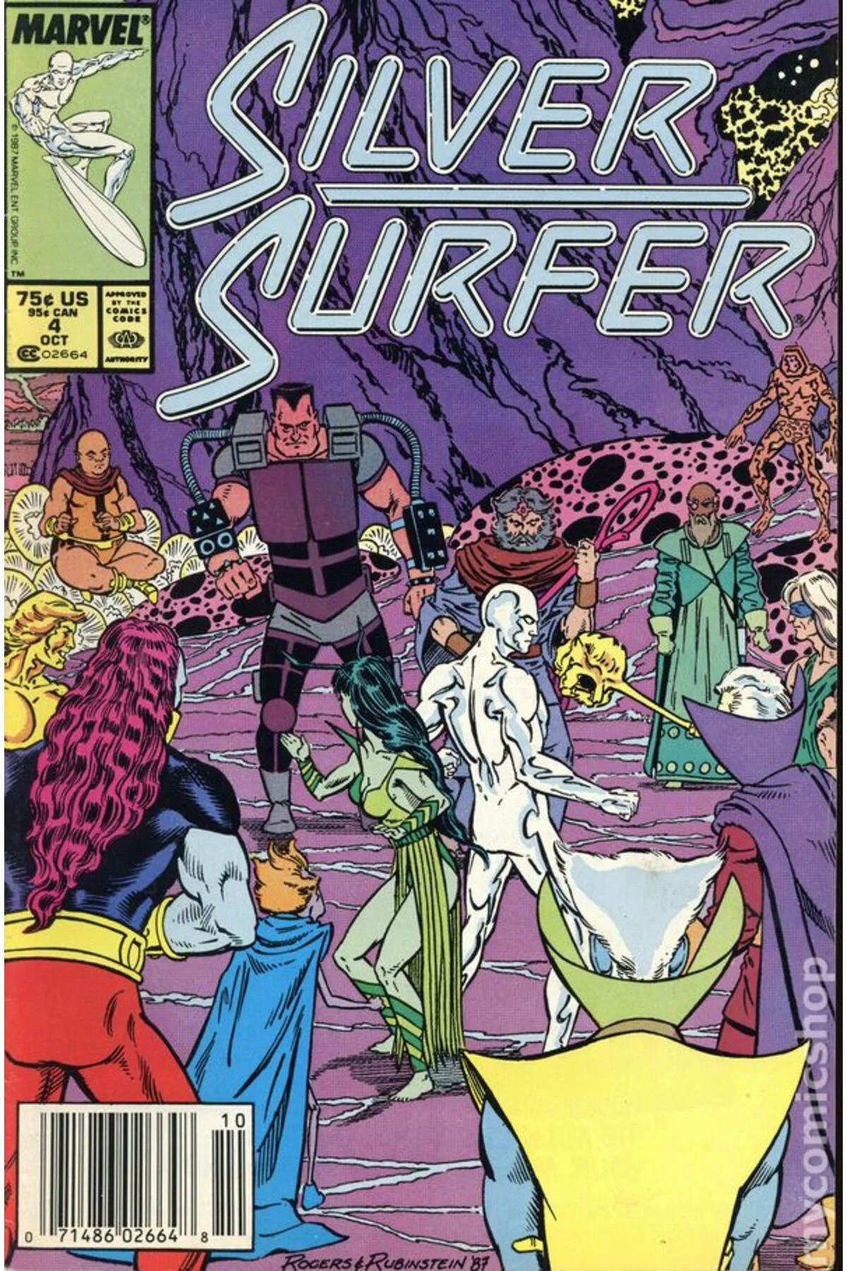 Silver Surfer Mark Jewelers #4MJ (ingilizce)