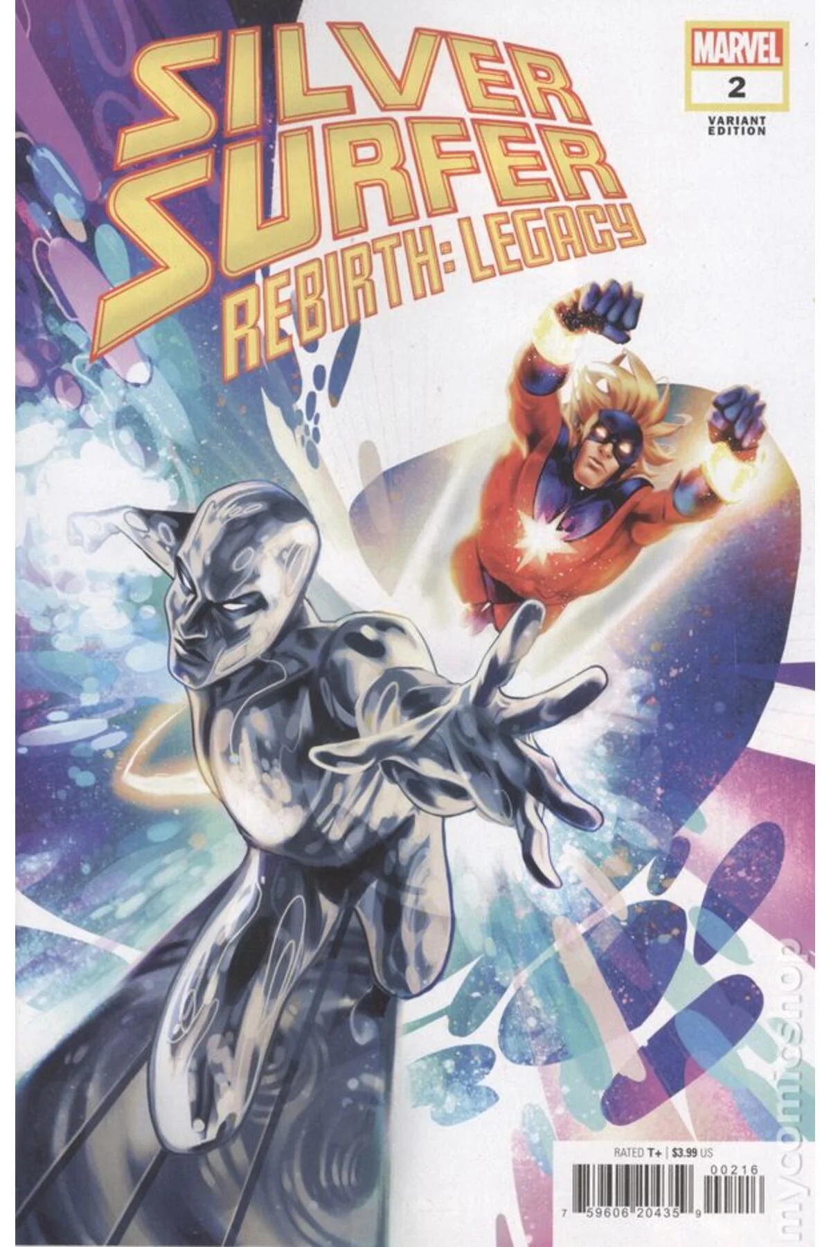 Silver Surfer Rebirth Legacy #2C (ingilizce)