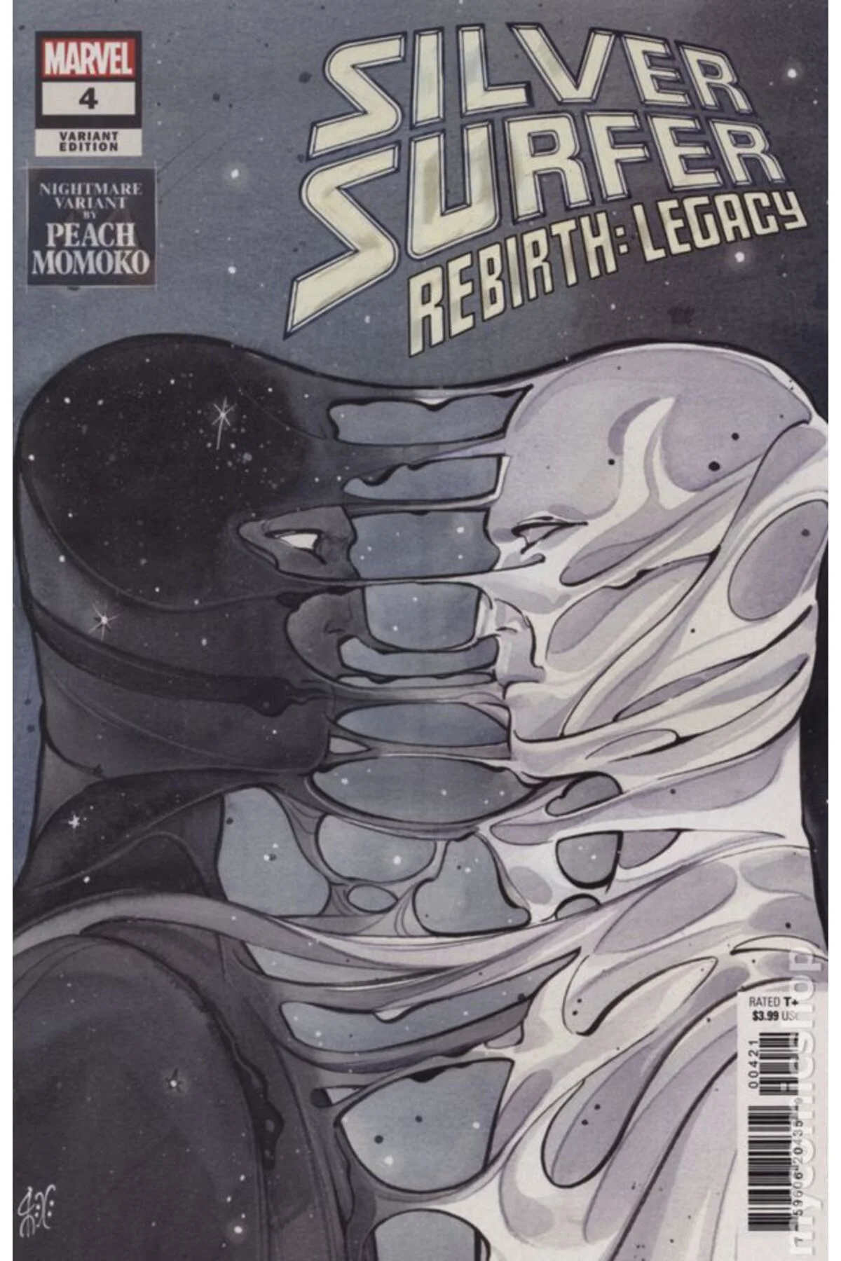 Silver Surfer Rebirth Legacy #4B (ingilizce)
