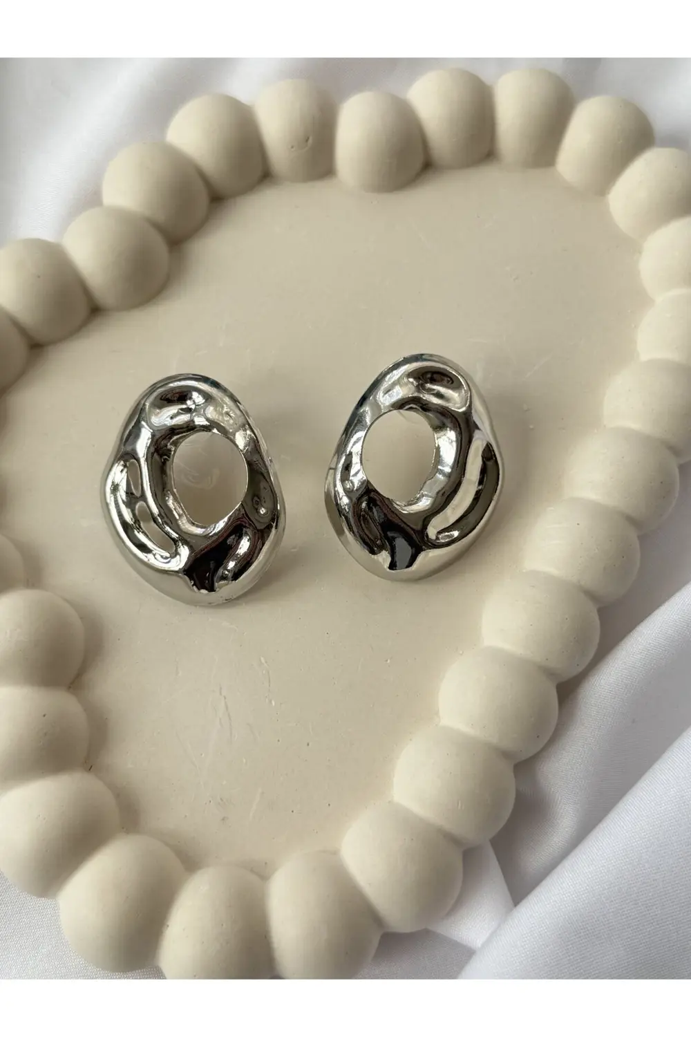 Atelier Emine Silver Tasarım Küpe