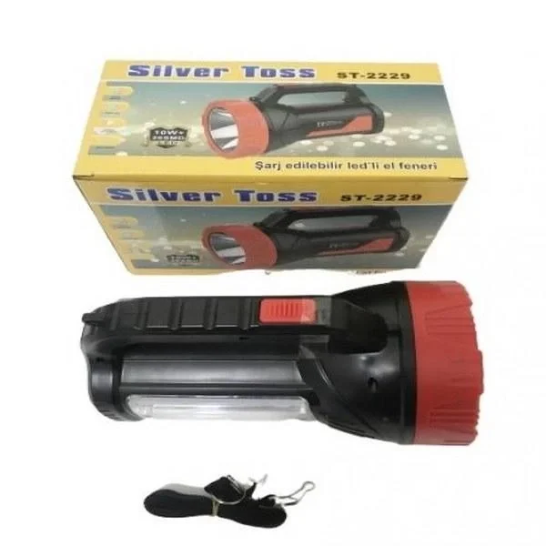 Sılver Toss St-2229 10 Watt + 26 Smd Led'li Işıldaklı Projektör Sılver Toss St-2229 10 Watt + 26 Smd Led'li Işıldaklı Projektör