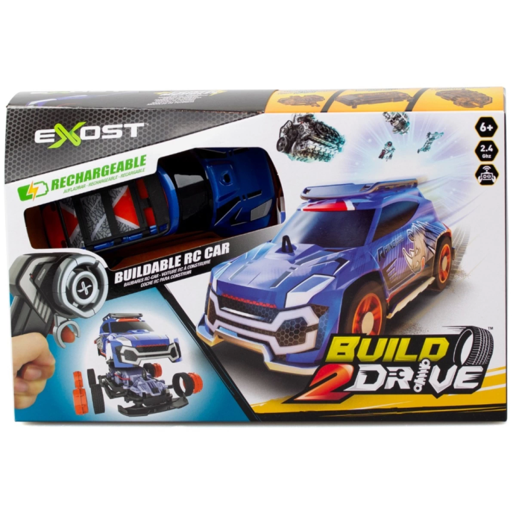 Silverlit Exost Build 2 Drive Kumandalı Yarış Araba Kiti 20700 Silverlit Exost Build 2 Drive Kumandalı Yarış Araba Kiti 20700