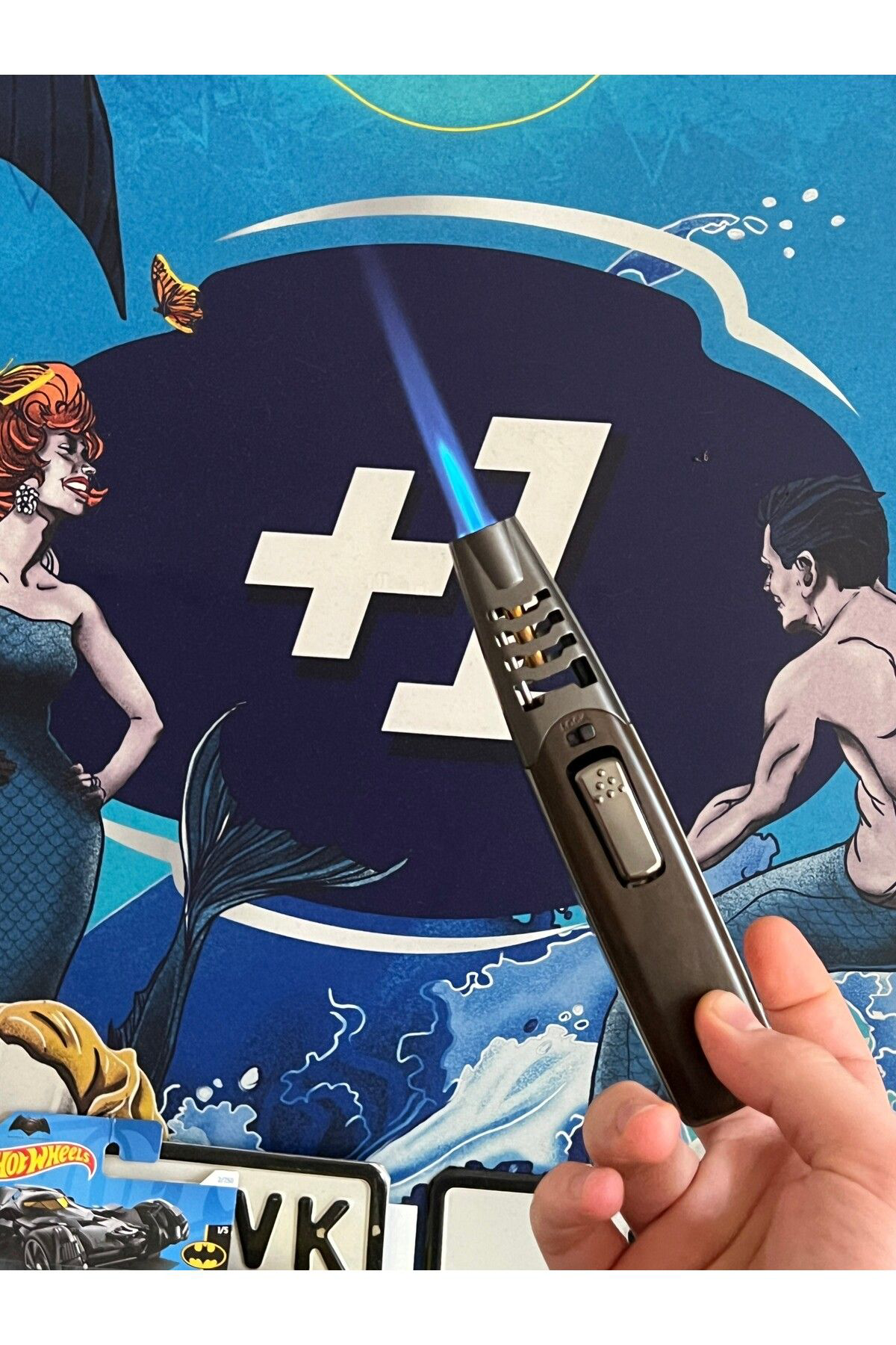 Pnp Silvio Monetti Dev Puro Çakmağı Ahşap Kabzalı Alev Sabitleme Ve G