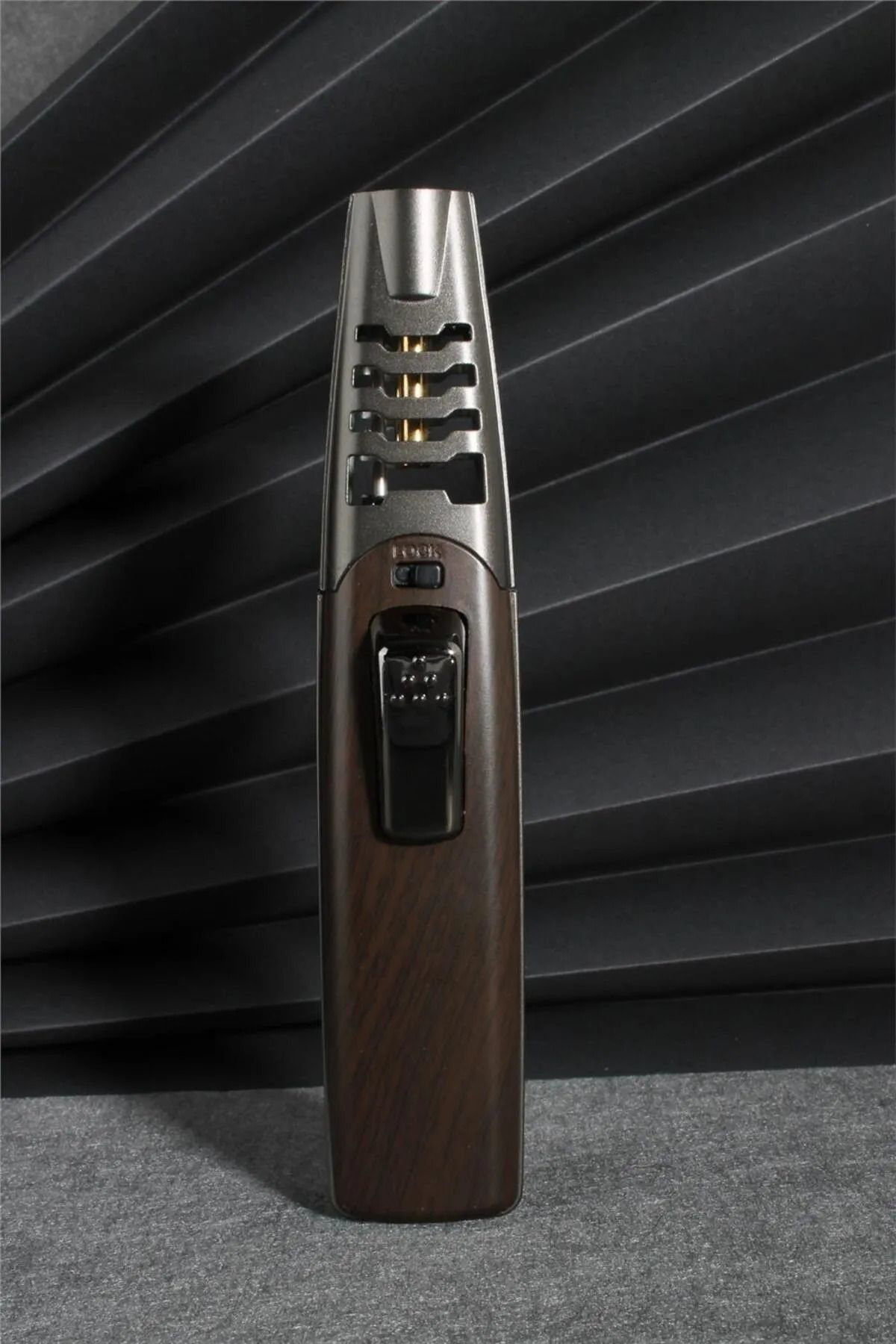 Pnp Silvio Monetti Dev Puro Çakmağı Ahşap Kabzalı Alev Sabitleme Ve G