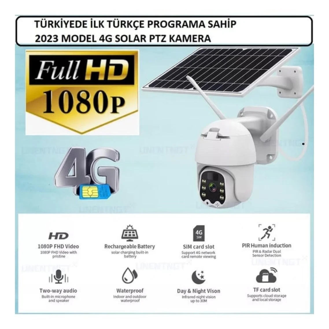 Sim Kartlı 4g Ptz 360 Hareketli Solar Güneş Enerjili 1080p Kamera Türkçe Program Son Sürüm Fiyatı, Yorumları ve Özellikleri
