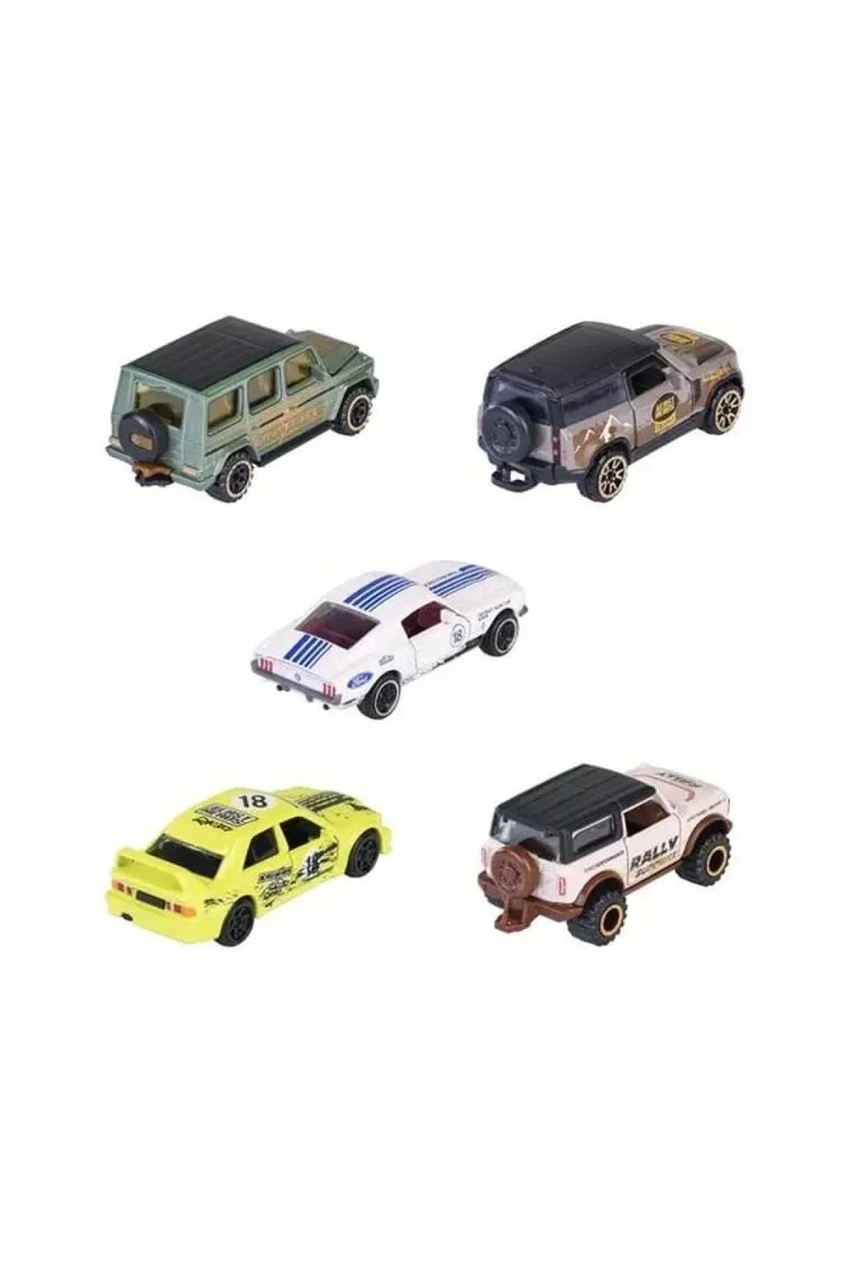 SİMBA 2054211 CASTHEADS SERİSİ 5'Lİ ARABA SETİ 1:64