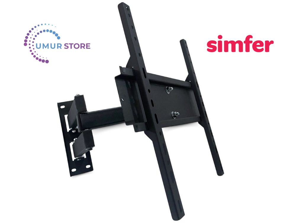 Simfer 43sfsw4m 109 Ekran Lcd Led TV Çift Kollu Hareketli Askı Ap Simfer 43sfsw4m 109 Ekran Lcd Led TV Çift Kollu Hareketli Askı Ap