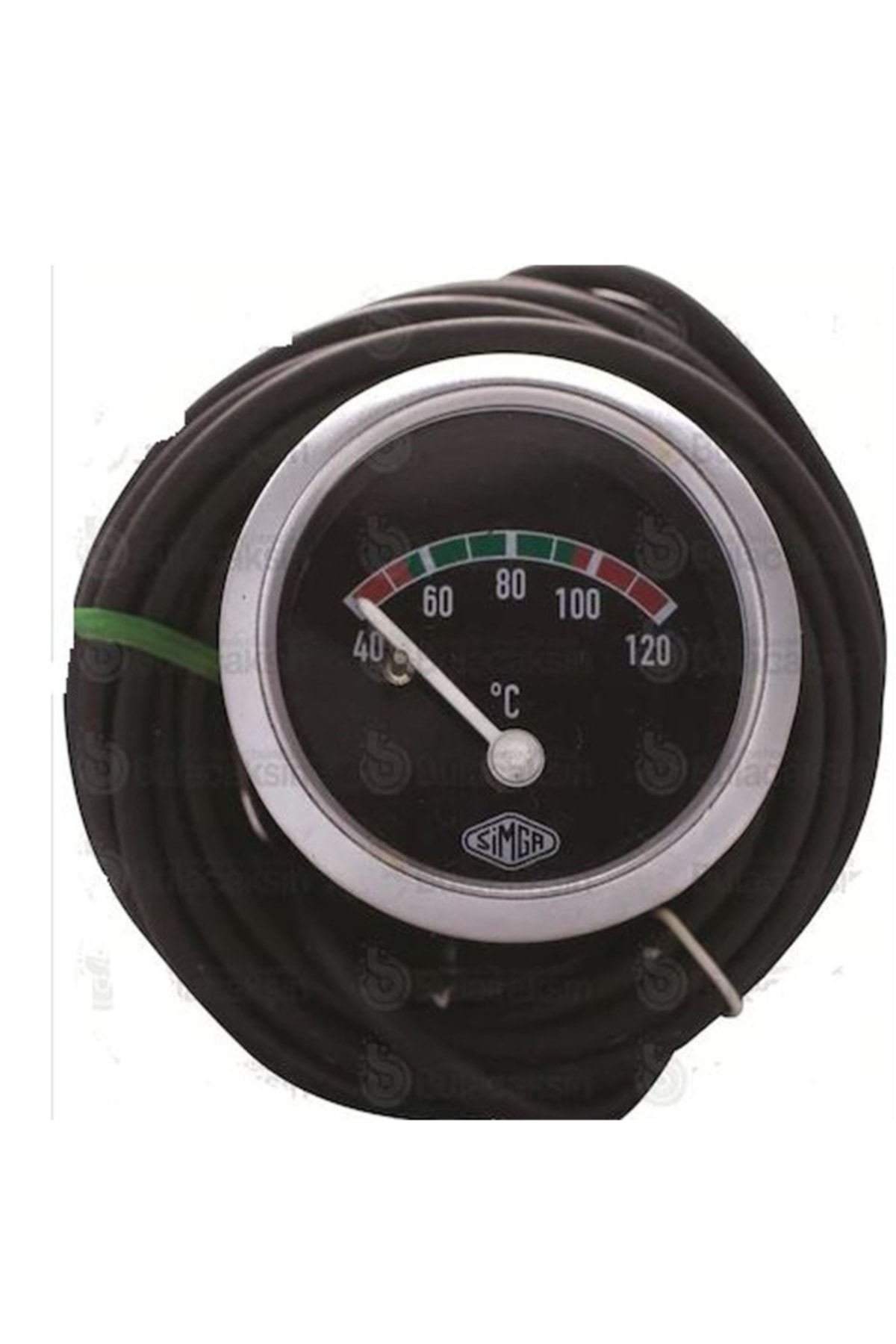 Crn Simga 52 Mm 2 Metre Yeşil Hararet Saati Traktör İçin