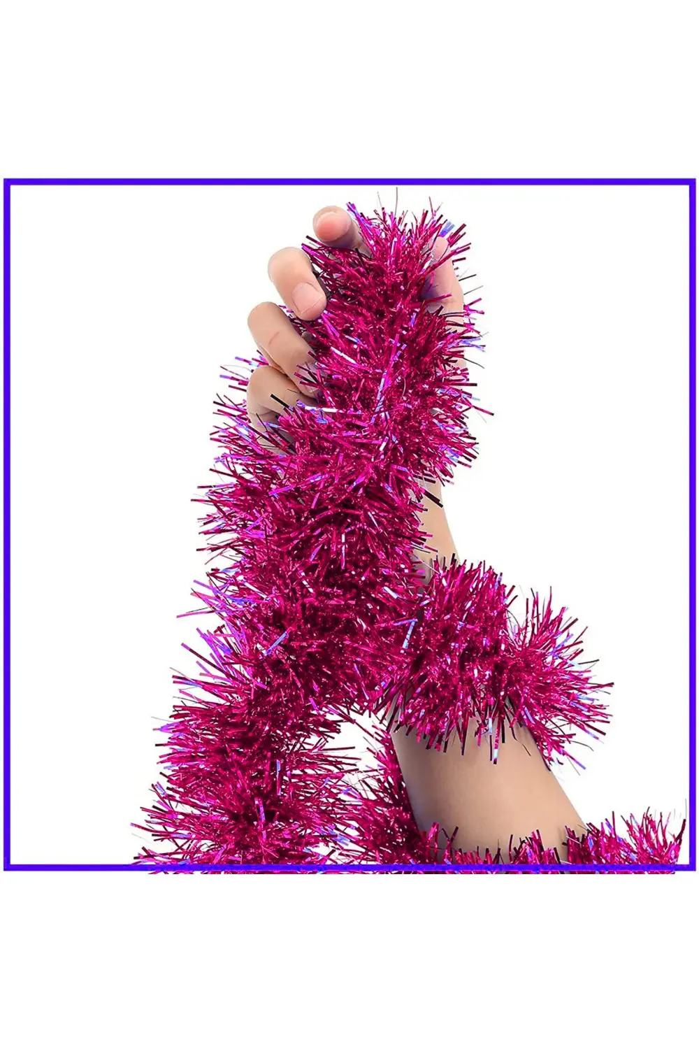 Kanonik Education Simli Parti Süsü 2 Metre Fuşya