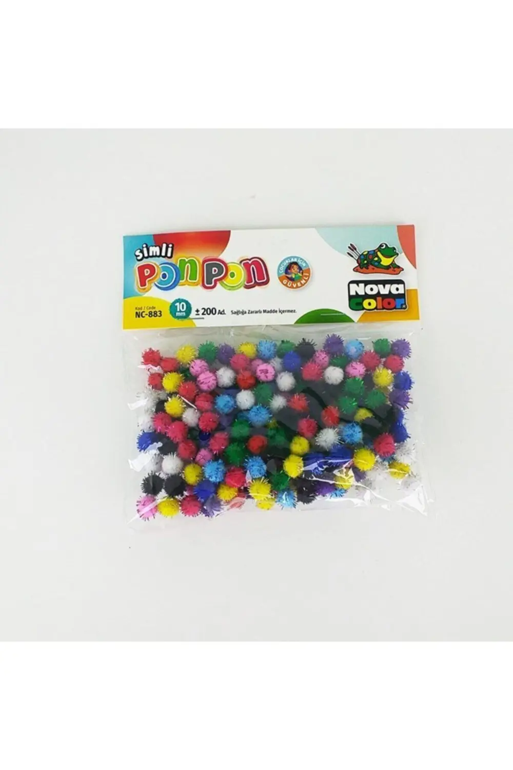 Simli Ponpon 200 Adet Nc-883