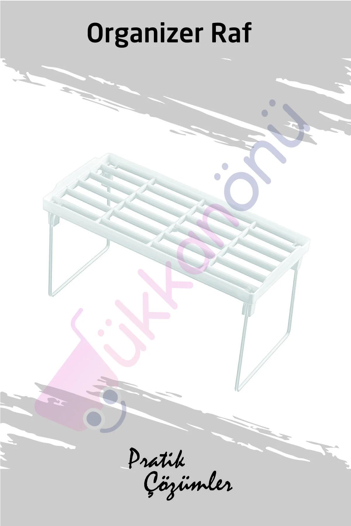 Simple Dolap Içi Organizer Raf Mutfak Masası Tezgah Üstü Düzenley