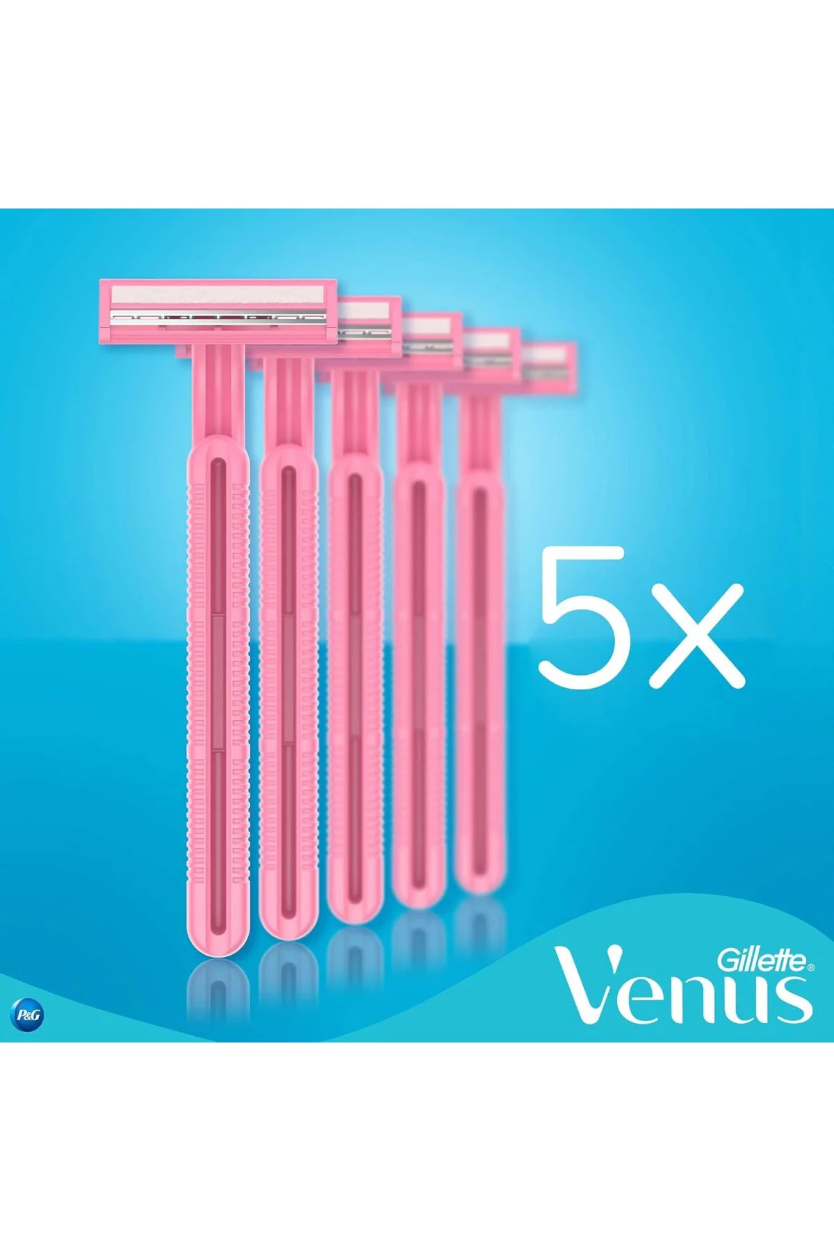 Simply Venus 2 Basic Kullan At Kadın Tıraş Bıçağı 5 Adet Simply Venus 2 Basic Kullan At Kadın Tıraş Bıçağı 5 Adet