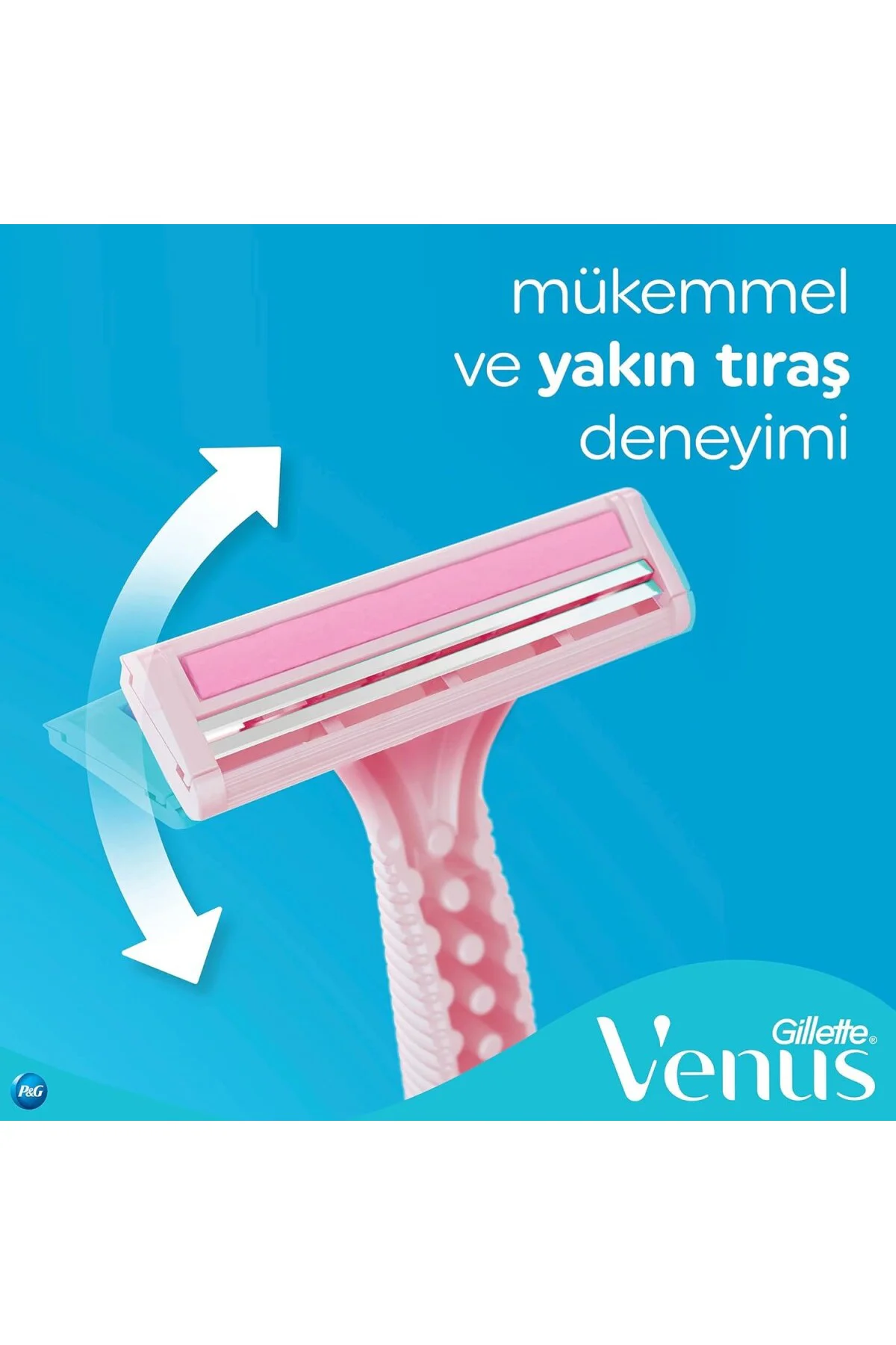 Simply Venus 2 Basic Kullan At Kadın Tıraş Bıçağı 5 Adet Simply Venus 2 Basic Kullan At Kadın Tıraş Bıçağı 5 Adet