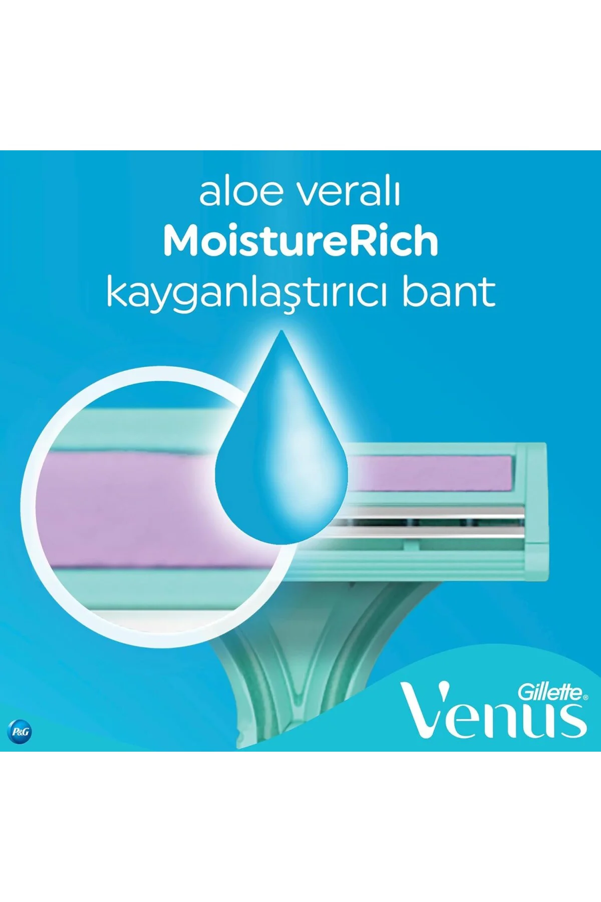 Simply Venus 2 Kullan At Kadın Tıraş Bıçağı 4'lü 2li paket