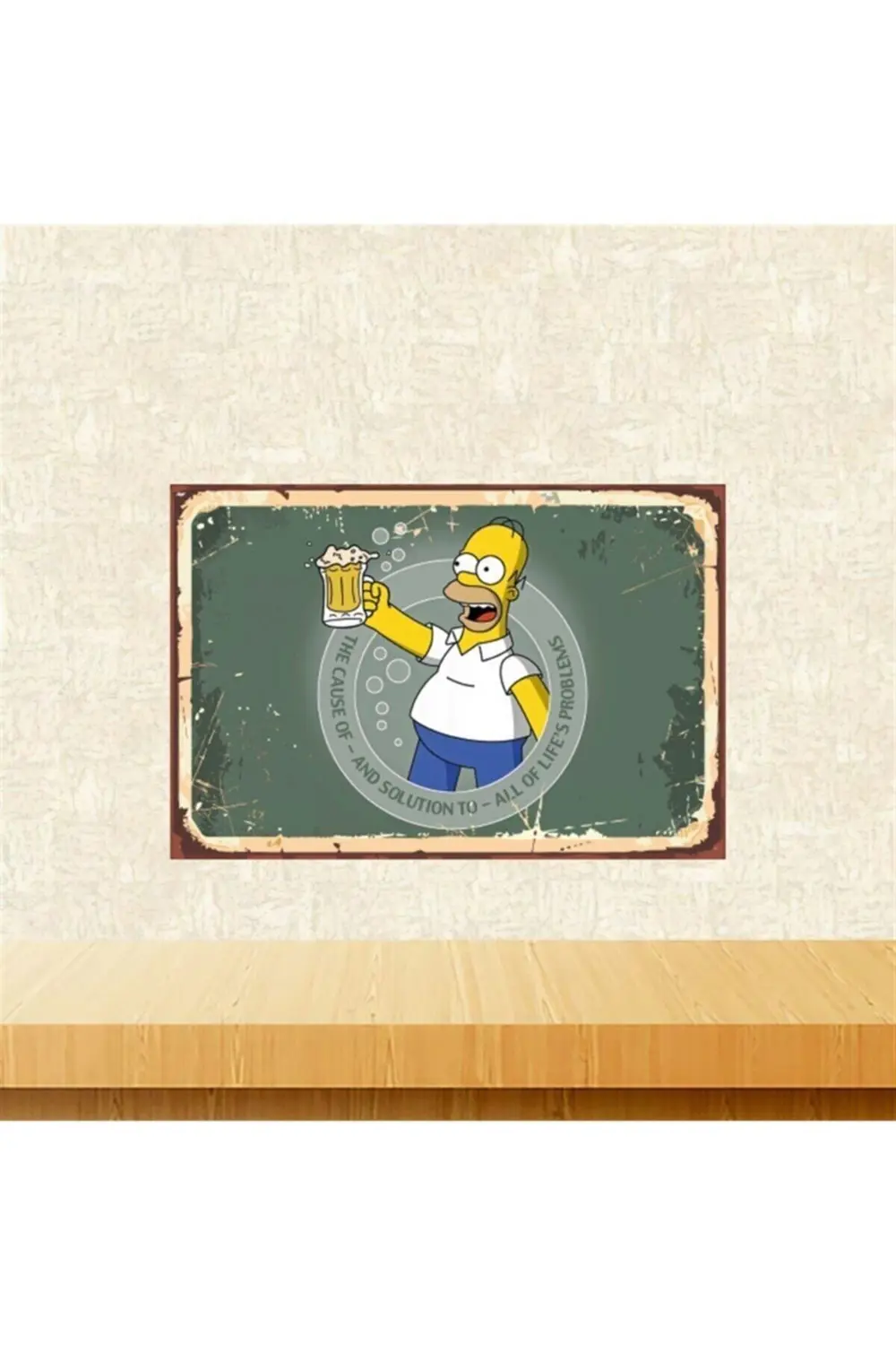 Simpsonlar Tasarımlı 20-30 Cm Retro Ahşap Tablo Tkfx5693 Fiyatı, Yorumları ve Özellikleri