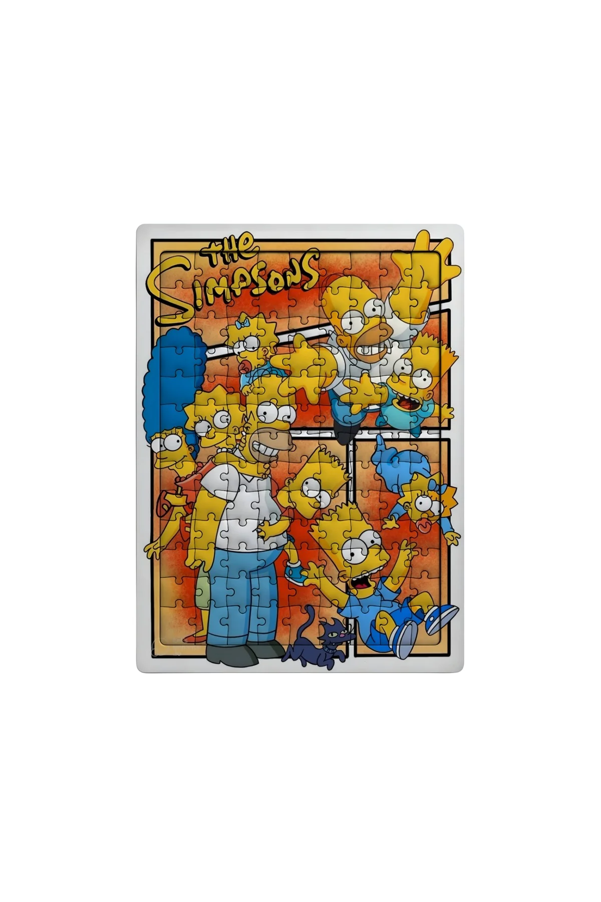 Simpsons 99 Parça Ayaklı Puzzle – Dekoratif Çocuk Yapbozu 0114