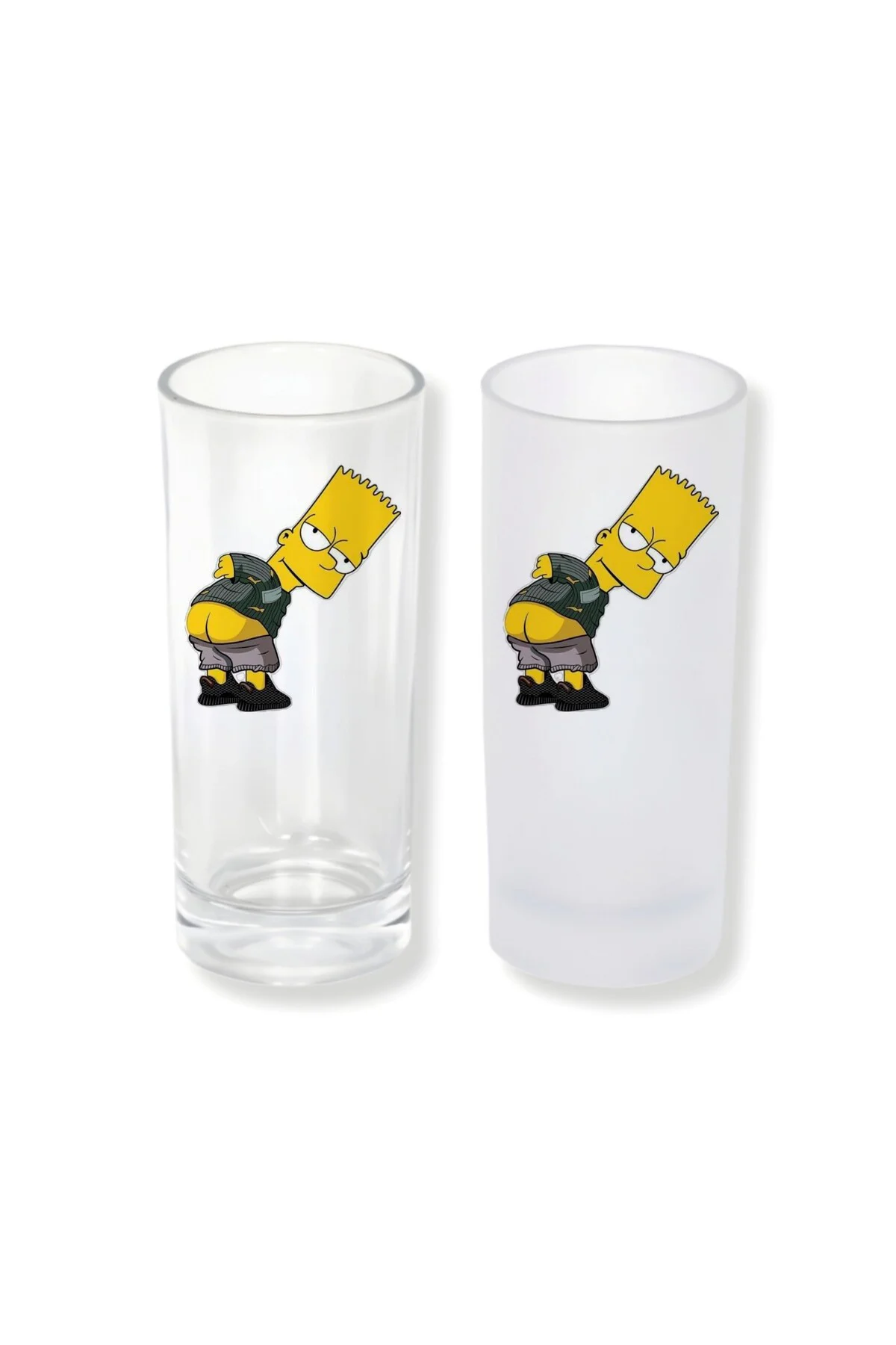 Simpsons Buzlu / Buzsuz Seçenekli Rakı Bardağı – 1 Adet Şık Sunum