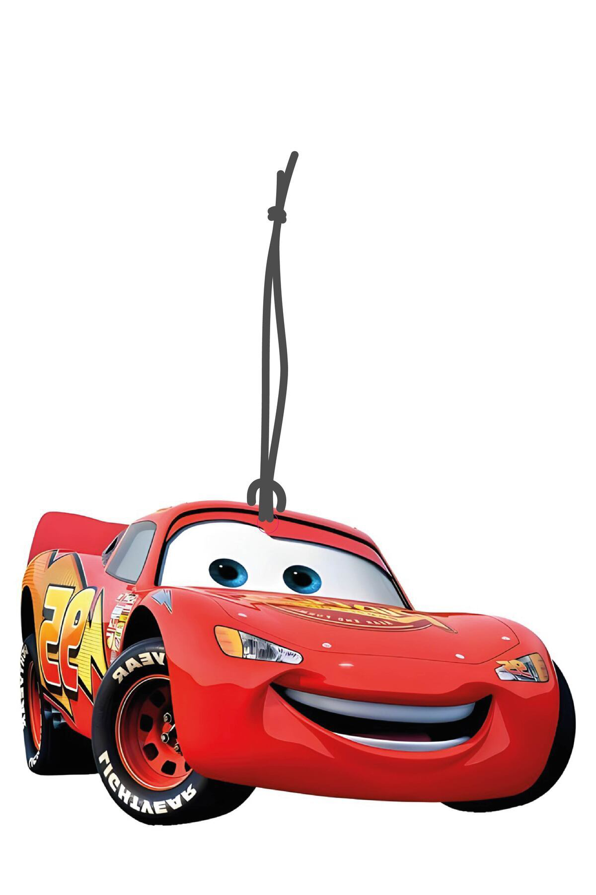 Şimşek Mc Queen Görselli Dekoratif Oto Kokusu ve Aksesuar Seti